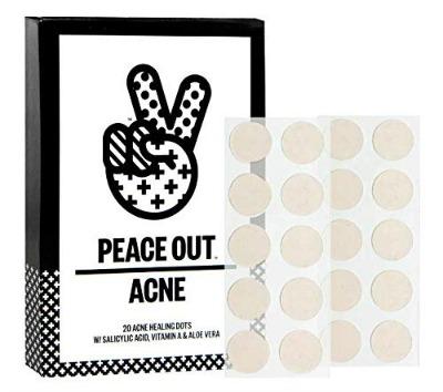 Paz hacia fuera puntos curativos del acné