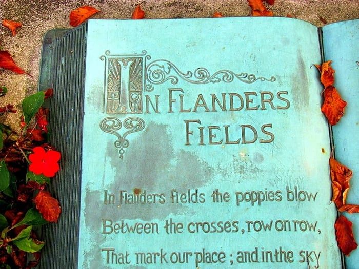 Monumento a la amapola de Flanders Fields