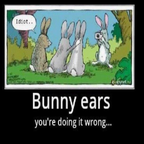 memes de pascua orejas de conejo