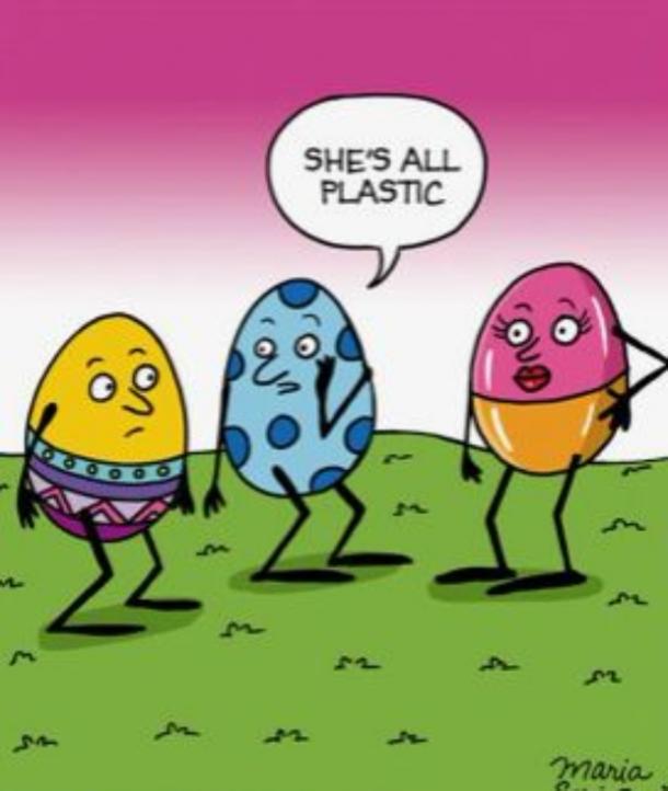 memes de pascua huevo de plastico