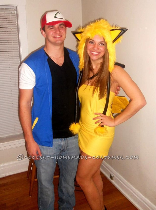 Pokemon Pikachu Ash Videojuego Cosplay Disfraces de Halloween Ideas